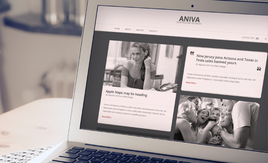 Aniva Personal Blog Wordpress Theme