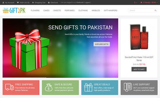 Online Gift Shop Pakistan