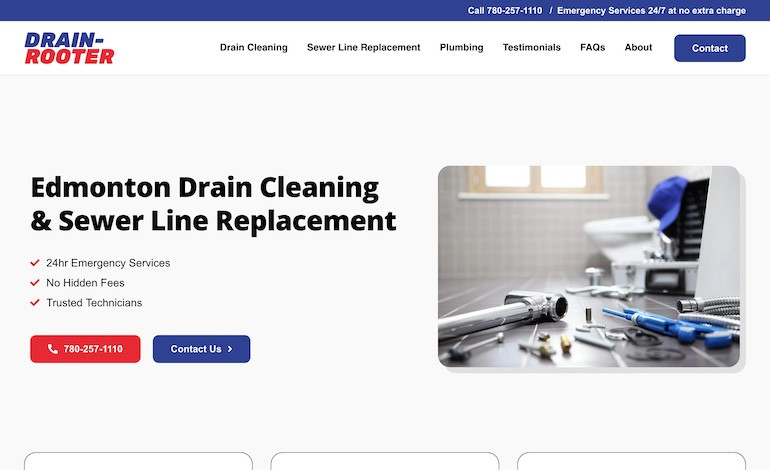 Drain Rooter Edmonton