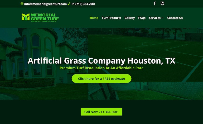 Memorial Green Turf