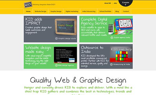 KID Web and Graphic Design  India