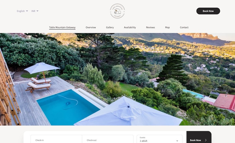 Table Mountain Getaway
