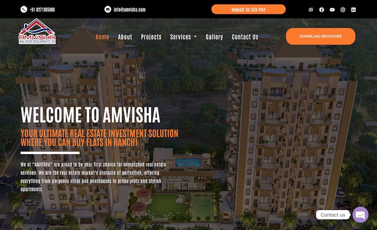 Amvisha Real Estate Developers Pvt Ltd