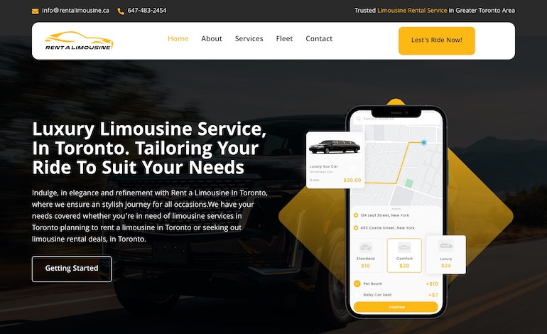 Rent A limousine