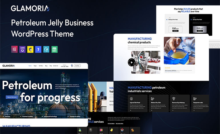 Glamoria WordPress Theme