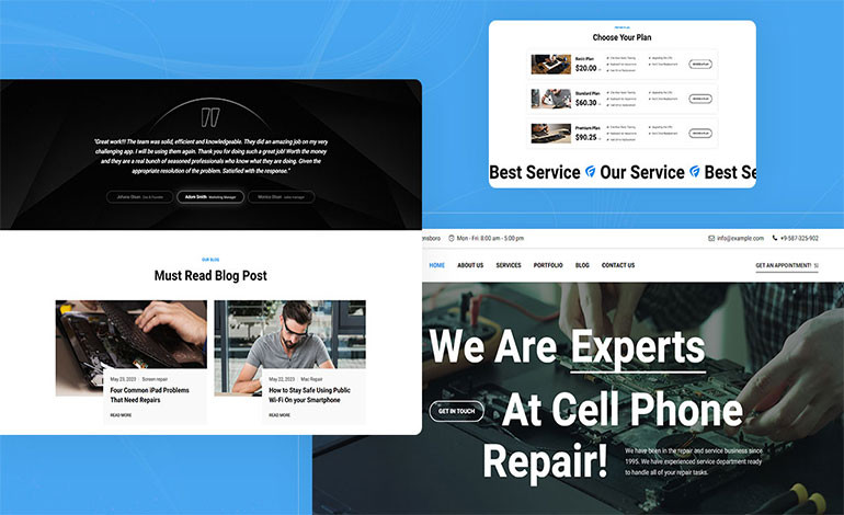 Fixtech WordPress Theme 