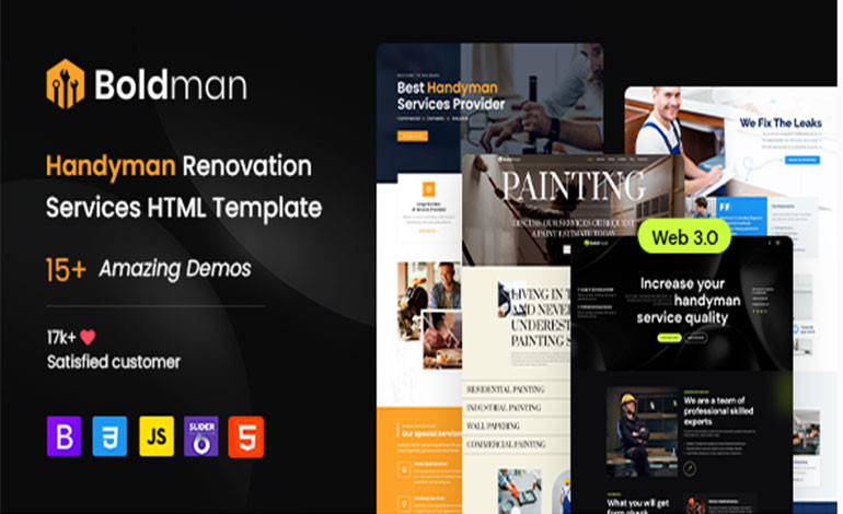 Boldman Html Template