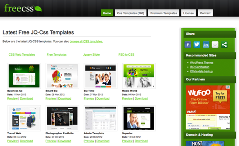 Free Css Templates