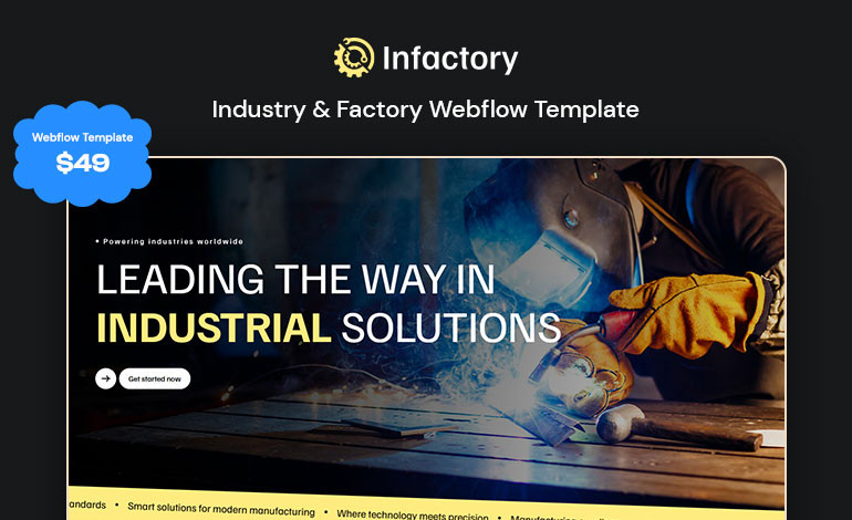 Infactory Webflow Template