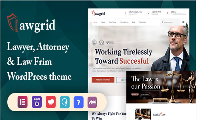 Lawgrid WordPress Theme 