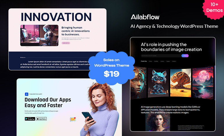 Ailabflow WordPress Theme 