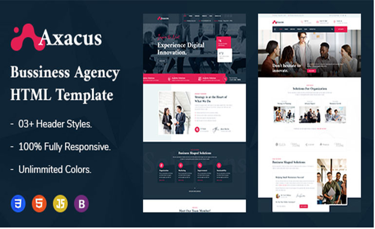 Axacus Html Template