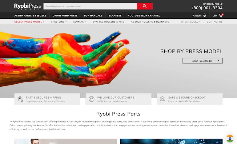 Ryobi Press Parts