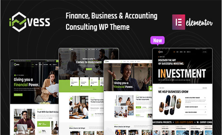 Invess WordPress Theme