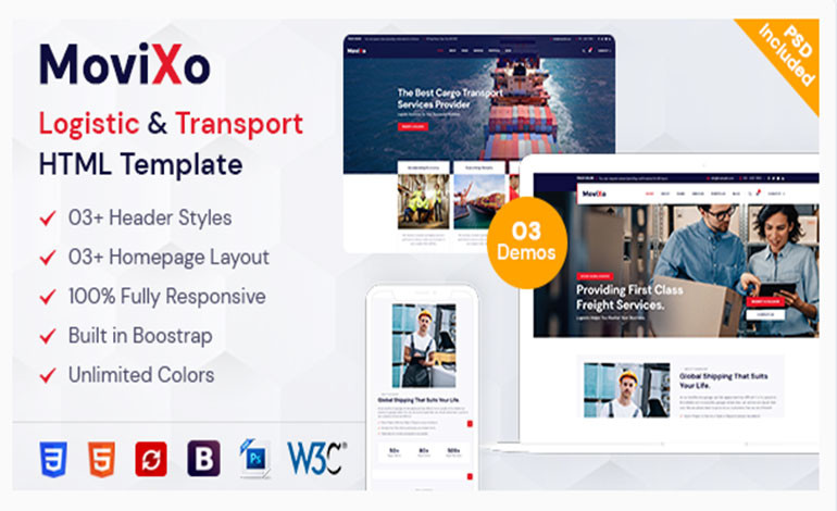 Movixo HTML5 Template