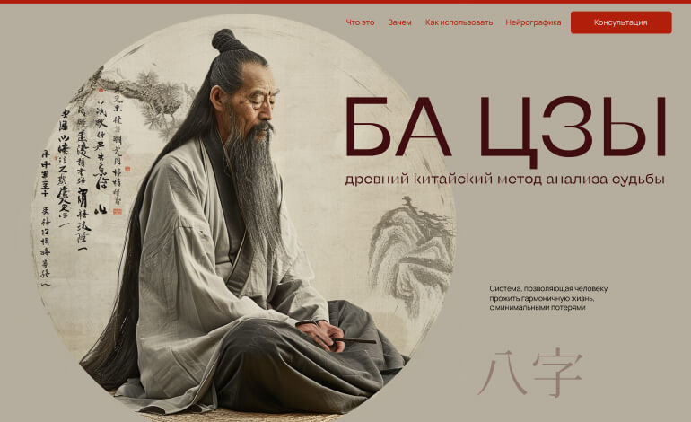 The Chinese philosophy of Ba Tzu