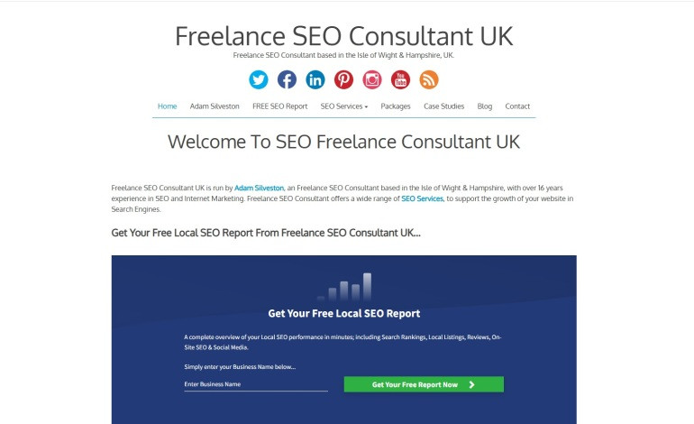 Freelance SEO Consultant UK