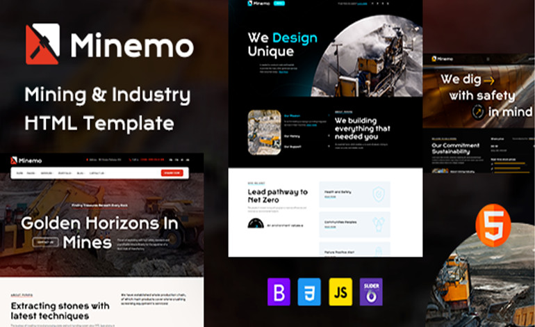 Minemo Html Template