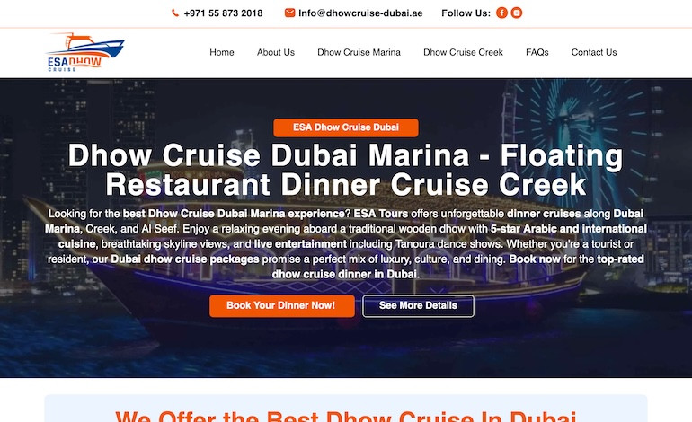 Dhow Cruise Dubai