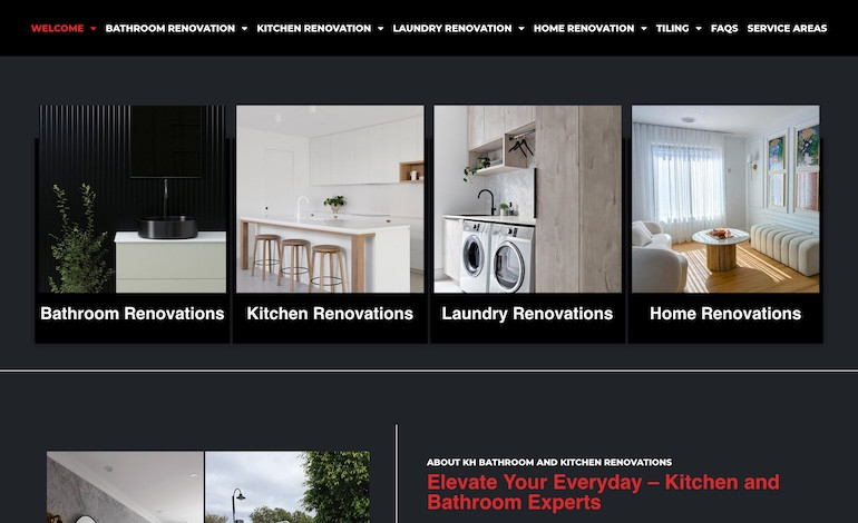 K H BATHROOM  and KITCHEN RENOVATION