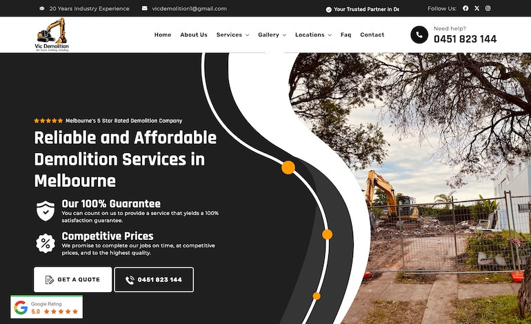 Vic Demolition Pty Ltd