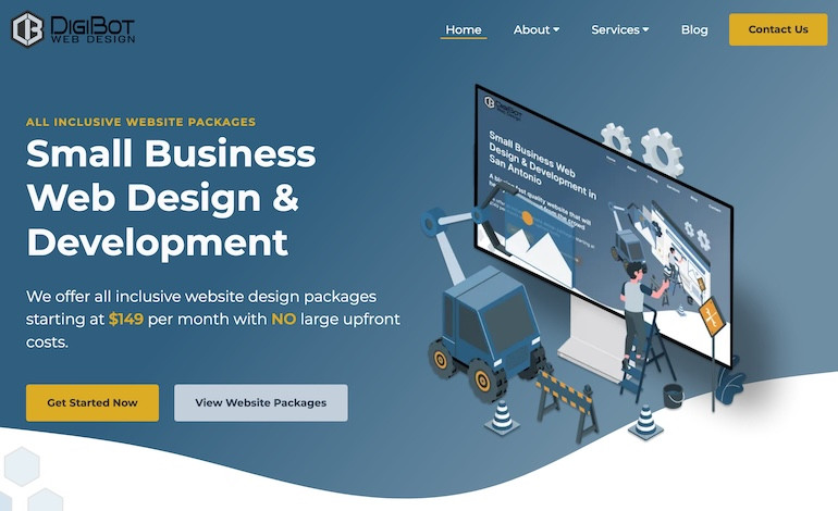 Digibot Web Design