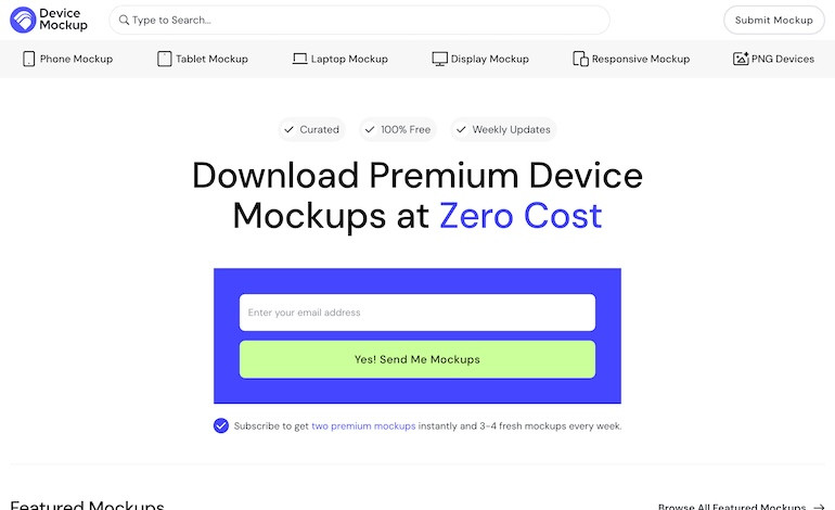 Device Mockup