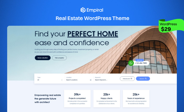 Empiral WordPress Theme