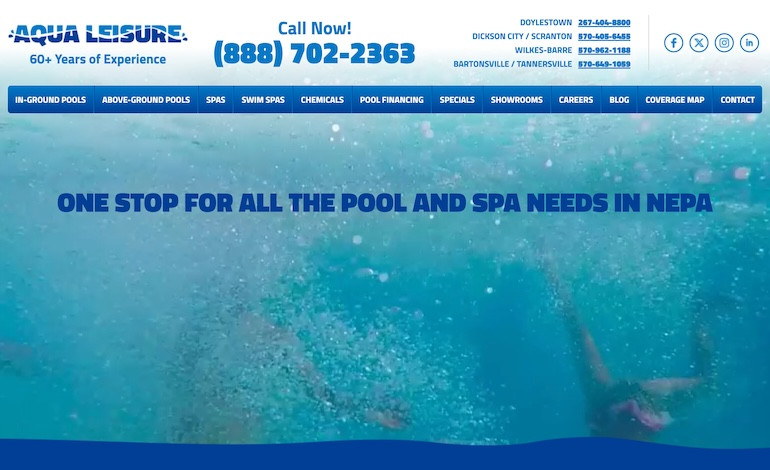 Aqua Leisure Pools and Spas
