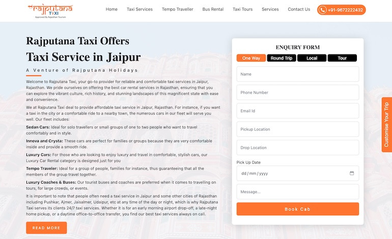Rajputana Taxi