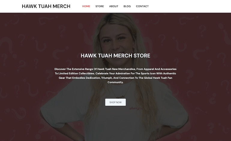 Hawk Tuah Merchs