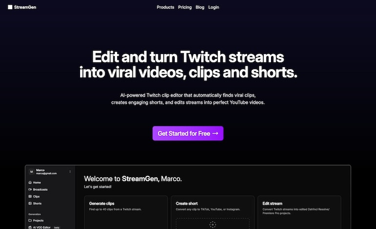 StreamGen