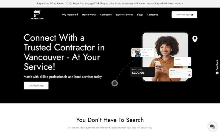 RepairFind Technologies Inc