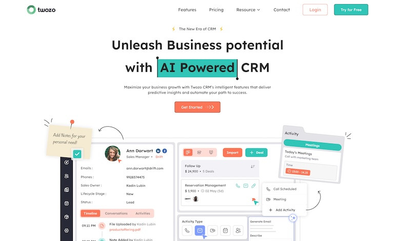 Twozo CRM