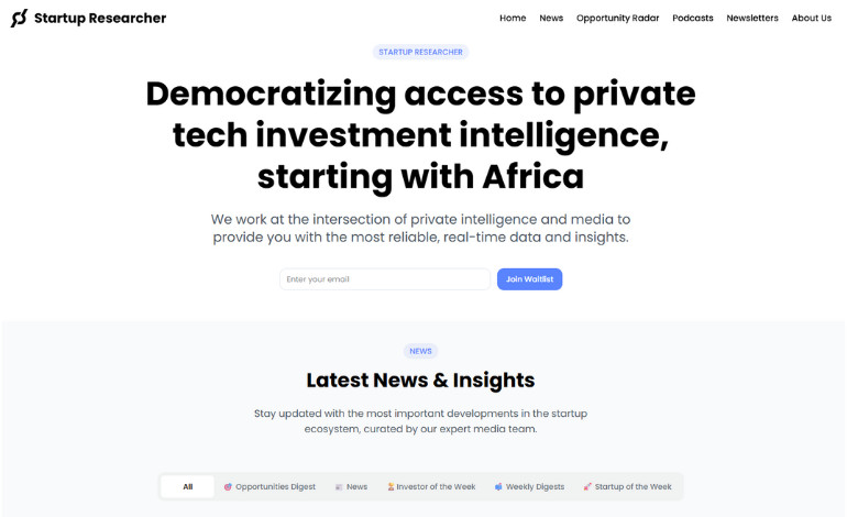 Startup Researcher