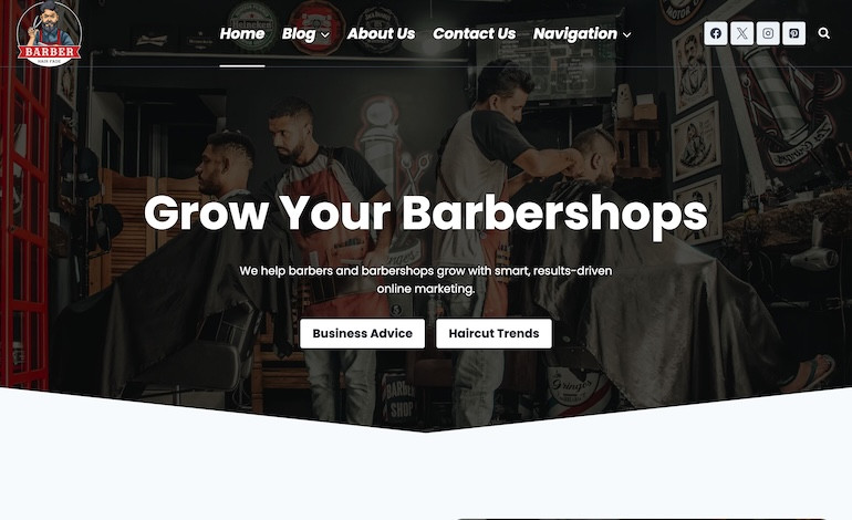 Barber Hair Fade