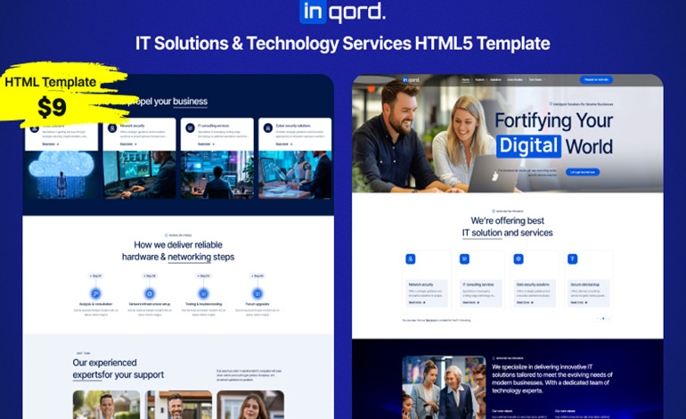 Inqord HTML5 Template