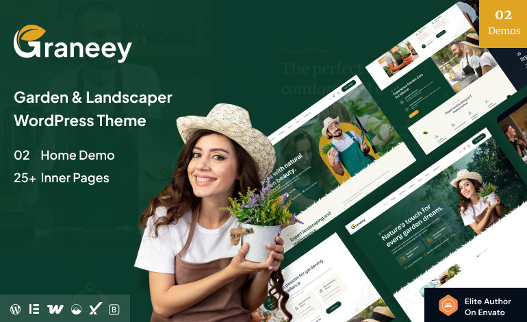 Graneey Garden Landscaping WordPress Theme