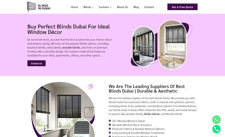 Blinds in dubai