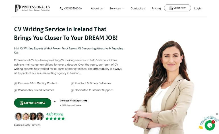 Professional CV Ireland