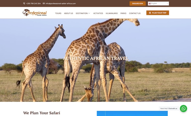 Professional Safari Africa