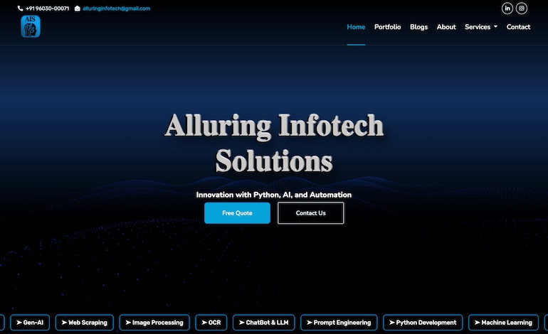 Alluring Infotech Solutions