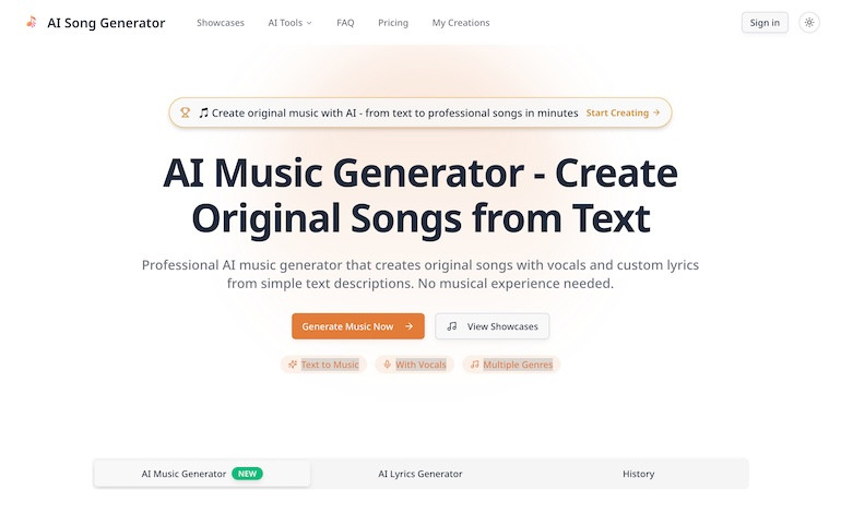 AI Music Generator 