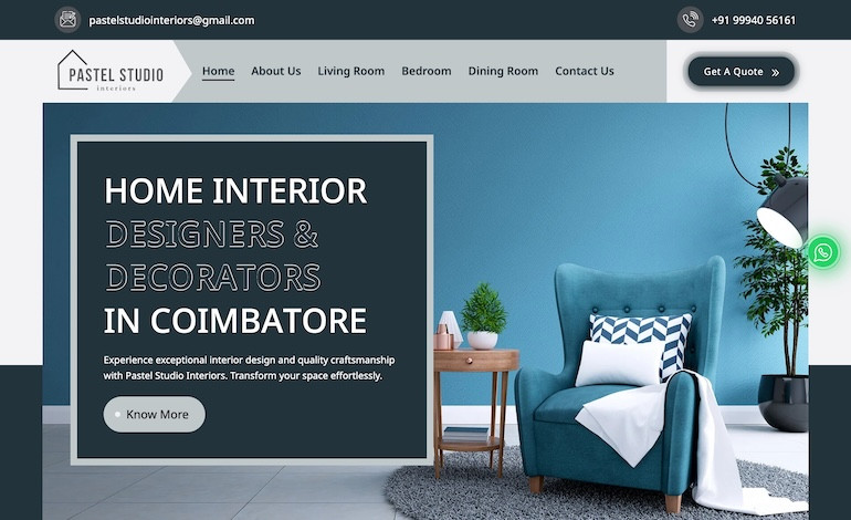 Pastelstudiointeriors