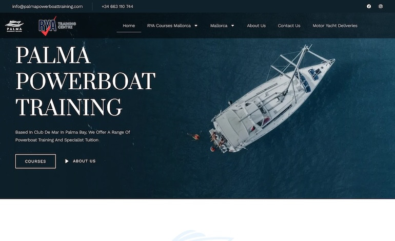 Palma Powerboat Training