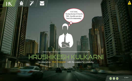 Hrushikesh Kulkarni Freelance Web Designer