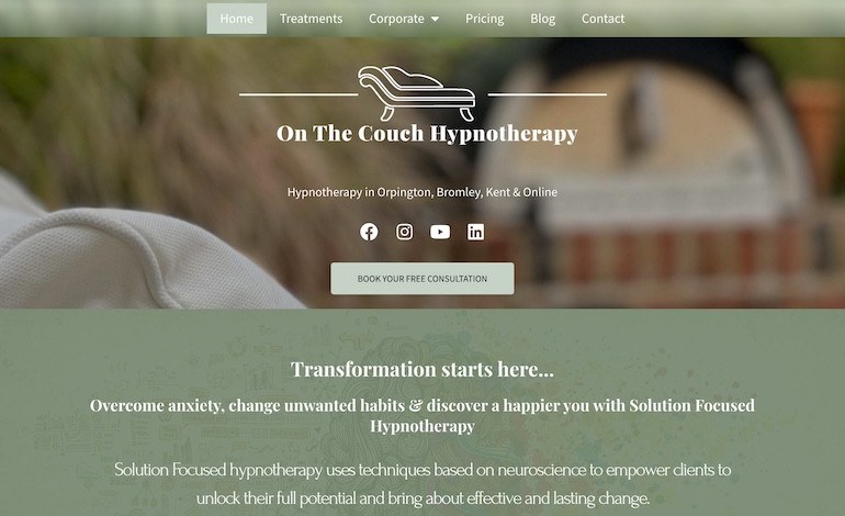 On The Couch Hypnotherapy