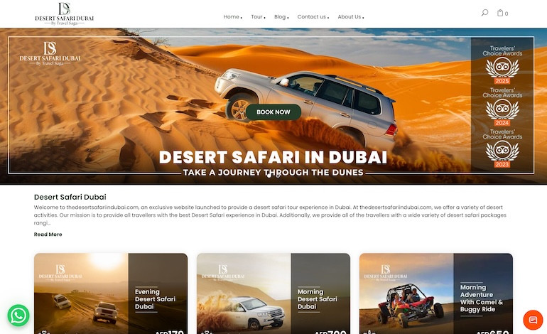 The Desert Safari in Dubai