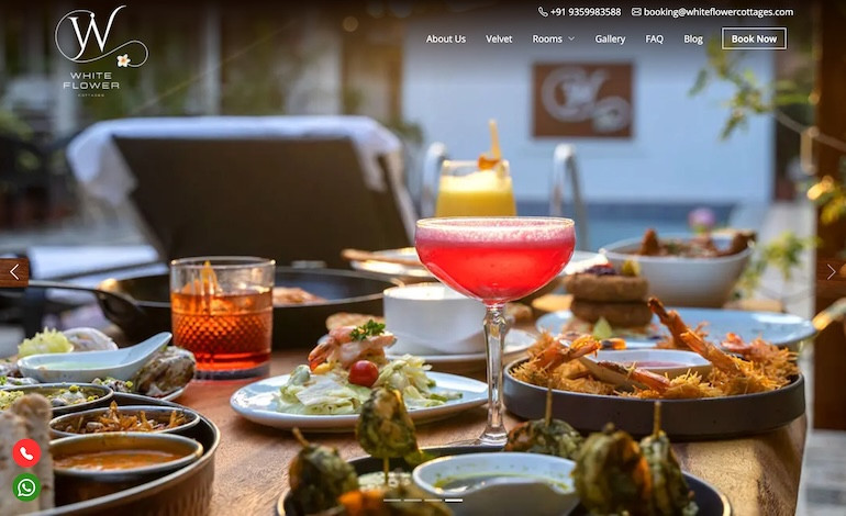 White Flower Cottages