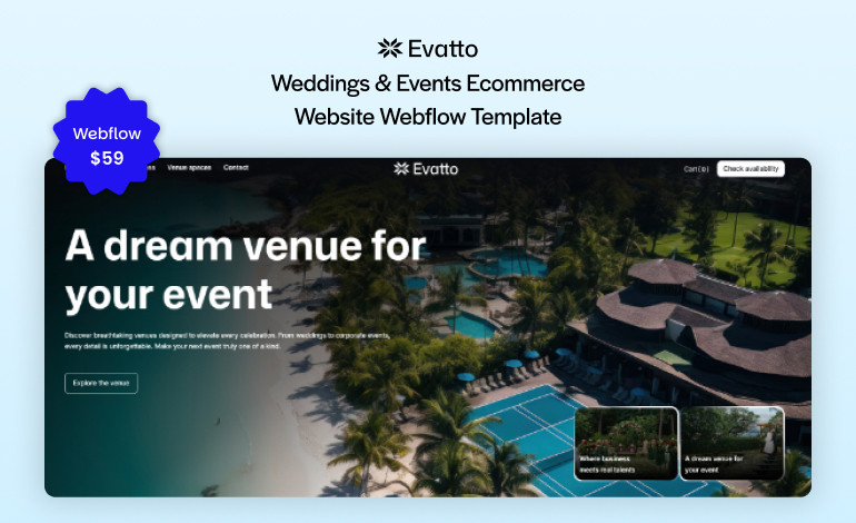 Evatto Webflow Template